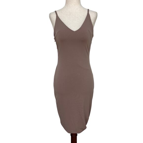 NUDE Women's V-Neck Slip Dress Size M - Picture 1 of 9